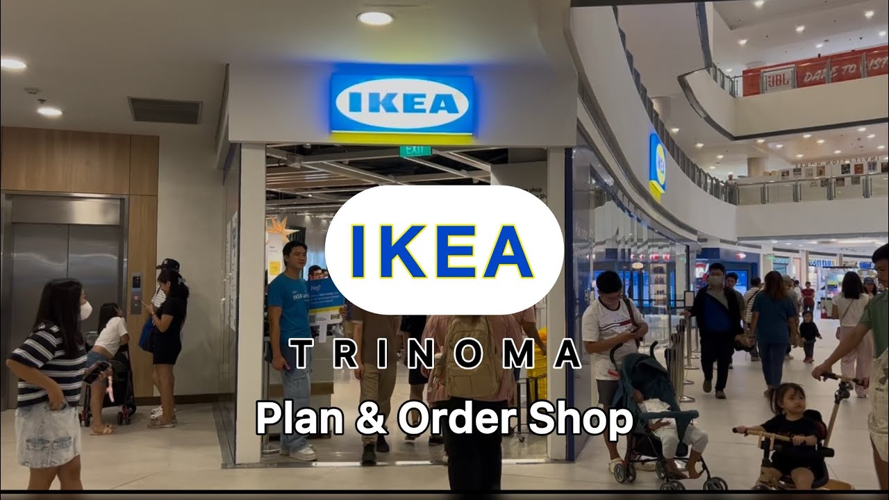 THE IKEA AT TRINOMA || IKEA PLAN & ORDER SHOP #ikea #ikeastore 