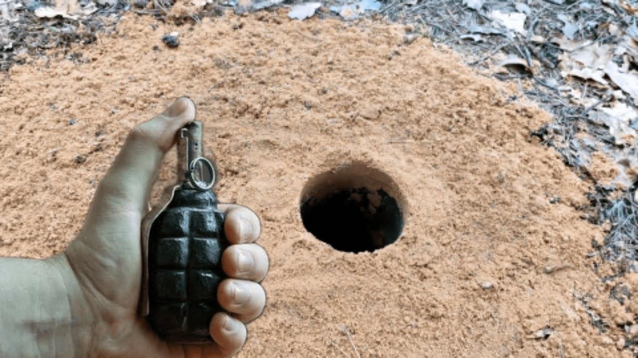 💣 BIG FIRECRACKERS vs HOLE 💥 Test of different firecrackers in hole