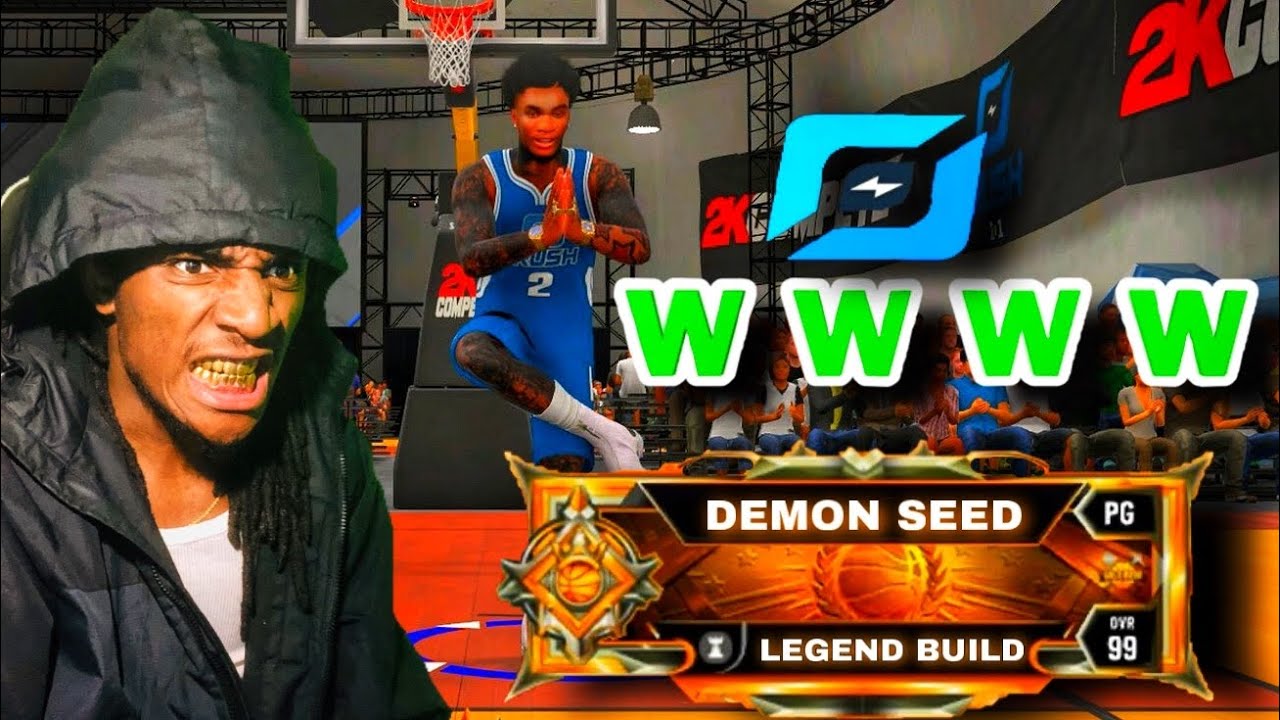 Davo Migo New LEGEND BUILD played the WORLD'S HARDEST EVENT for a GUARD on NBA 2K20! RUSH 1v1 EVENT