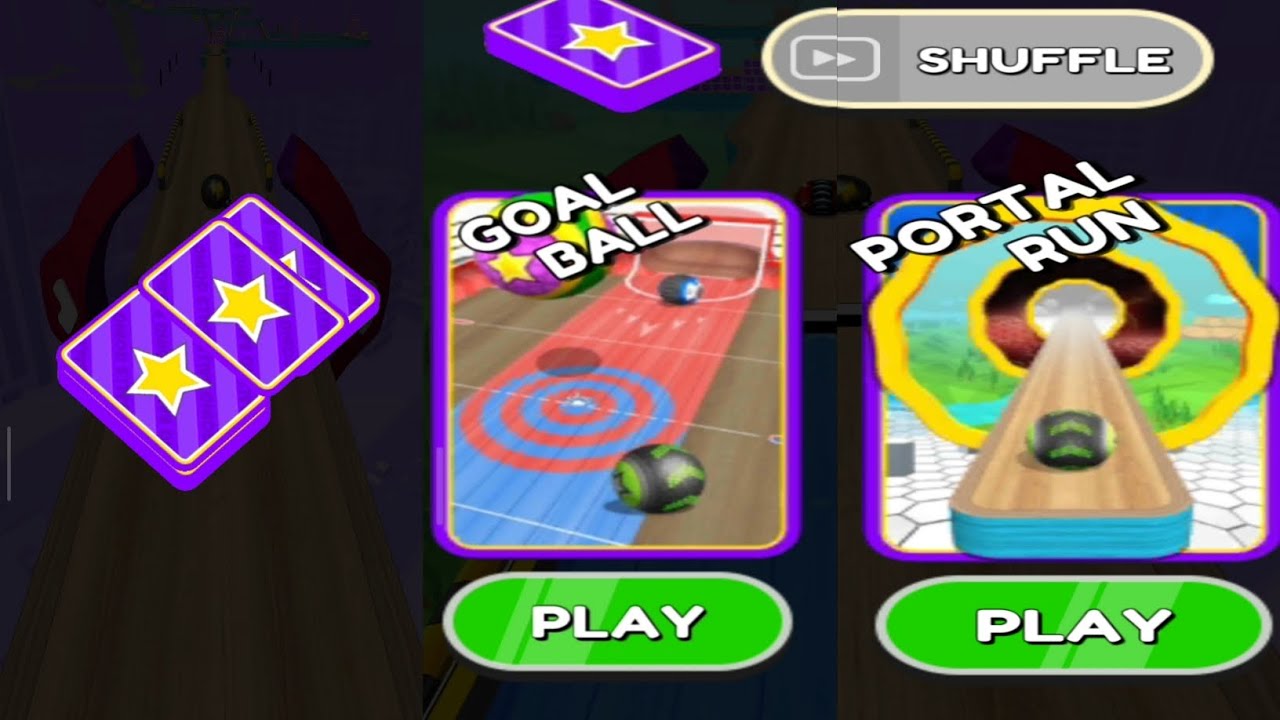Going Balls !! Cards shuffling 🎴&clubs;🔀 Goalball ⚾🎱🥎 Portal run 🏃💨🤽&zwj;♀️ gameplay new update