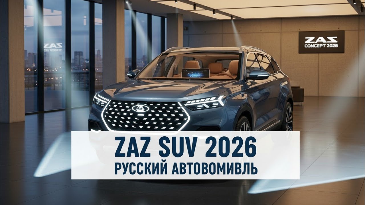 ZAZ SUV Concept 2026 – Futuristic Design, Smart Tech & Next-Gen Performance