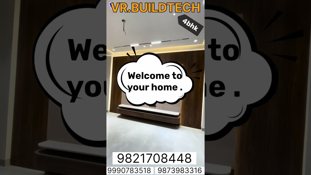 #4bhk flat #mahavir enclave New Delhi  primelocation #nearmetrostation, #VR.BUILDTECH,