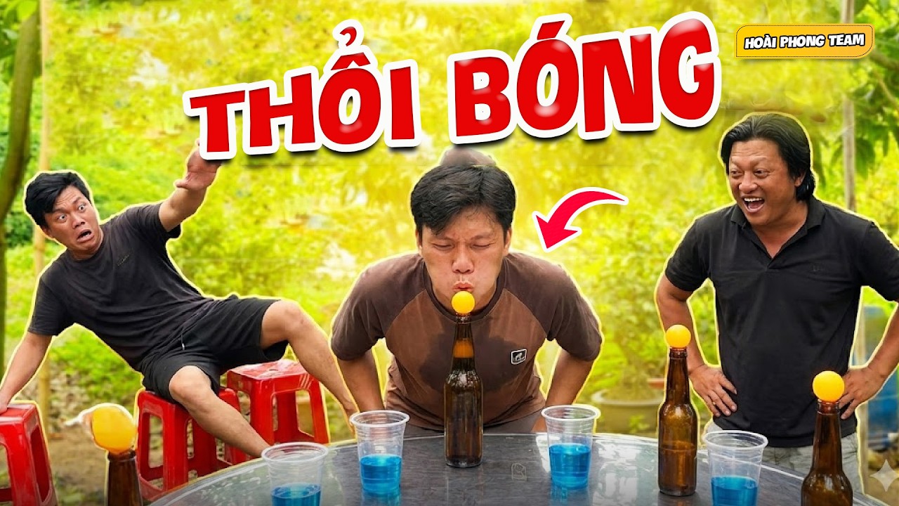 Trò Chơi Thổi Bóng Rinh Thưởng Khiến Cả Đám Rớt Nước Mắt | Team Hoài Phong TV