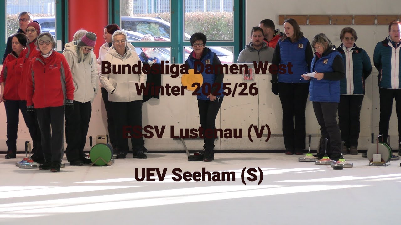 Stocksport Bundesliga West Damen Winter 2025/2026 SSV Lustenau  (V)- UEV Seeham (S)