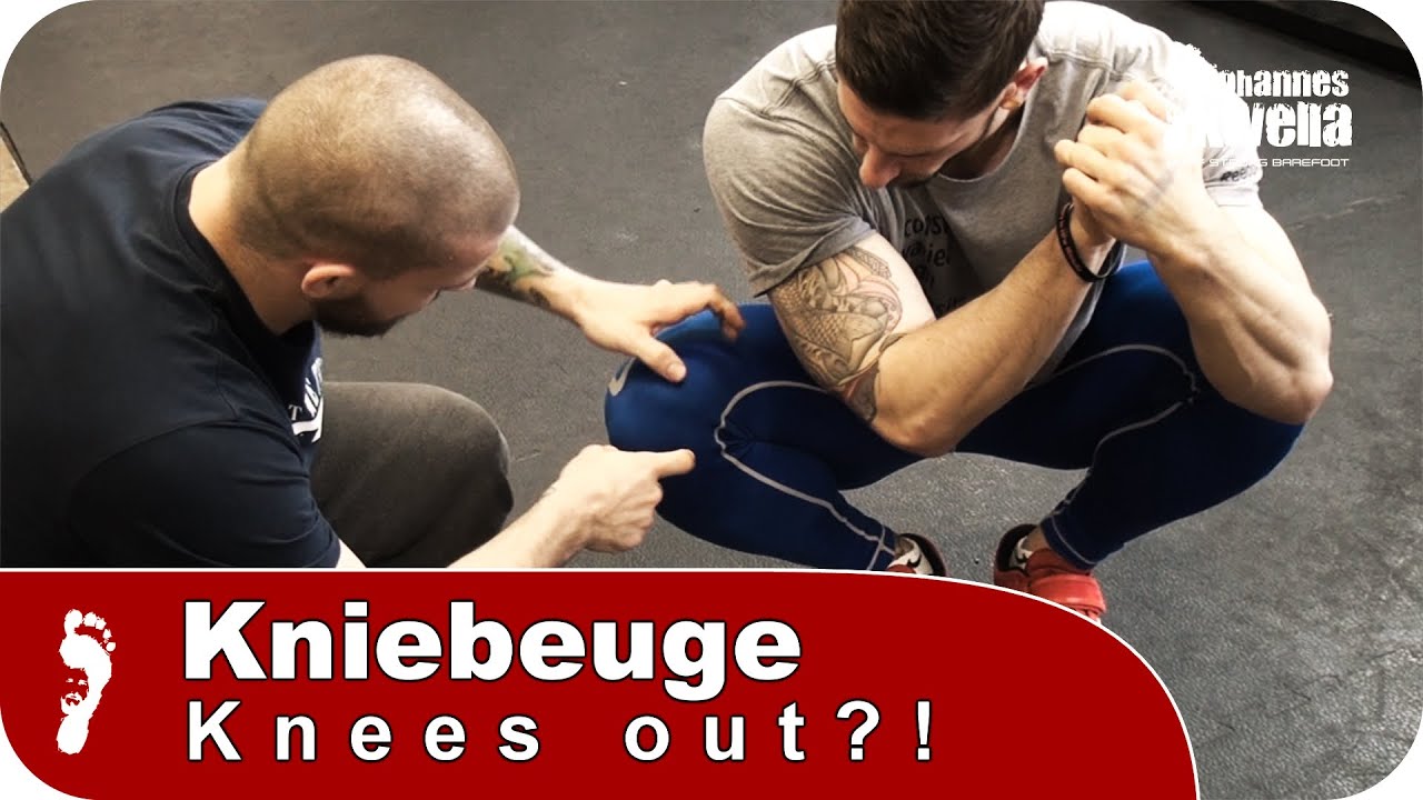 Kniebeugen (Squat) | Knees out (Kelly Starrett) or not?!