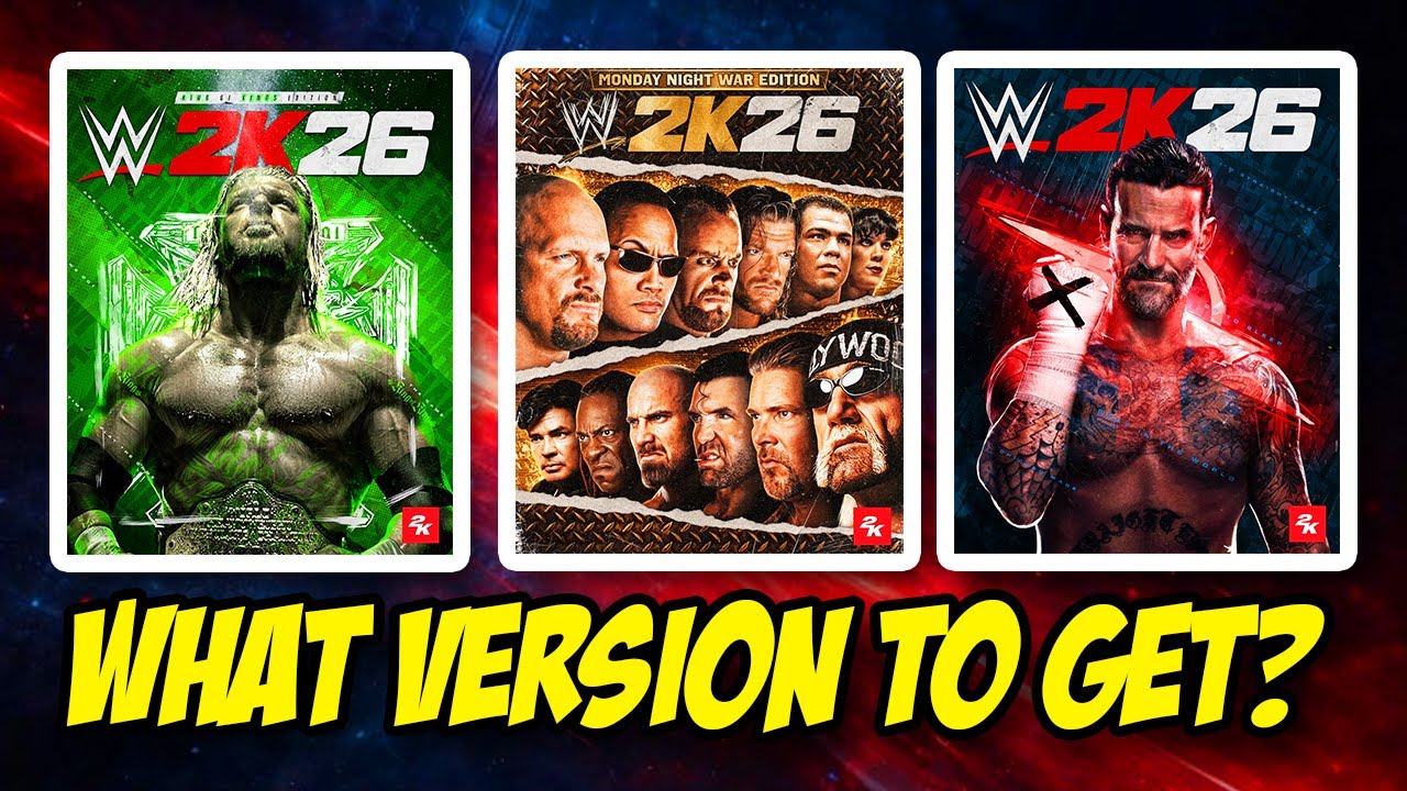 Какое издание WWE 2K26 вам стоит купить?