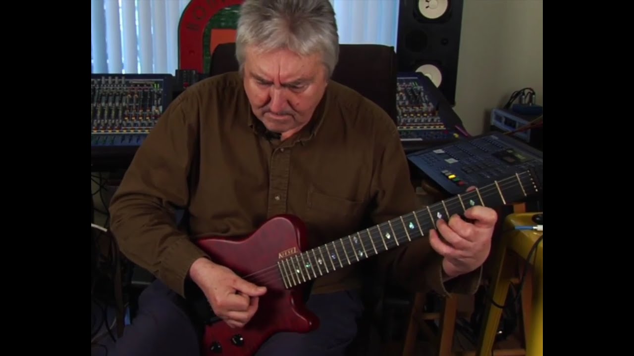Allan Holdsworth Talks about his Headless Kiesel Guitars