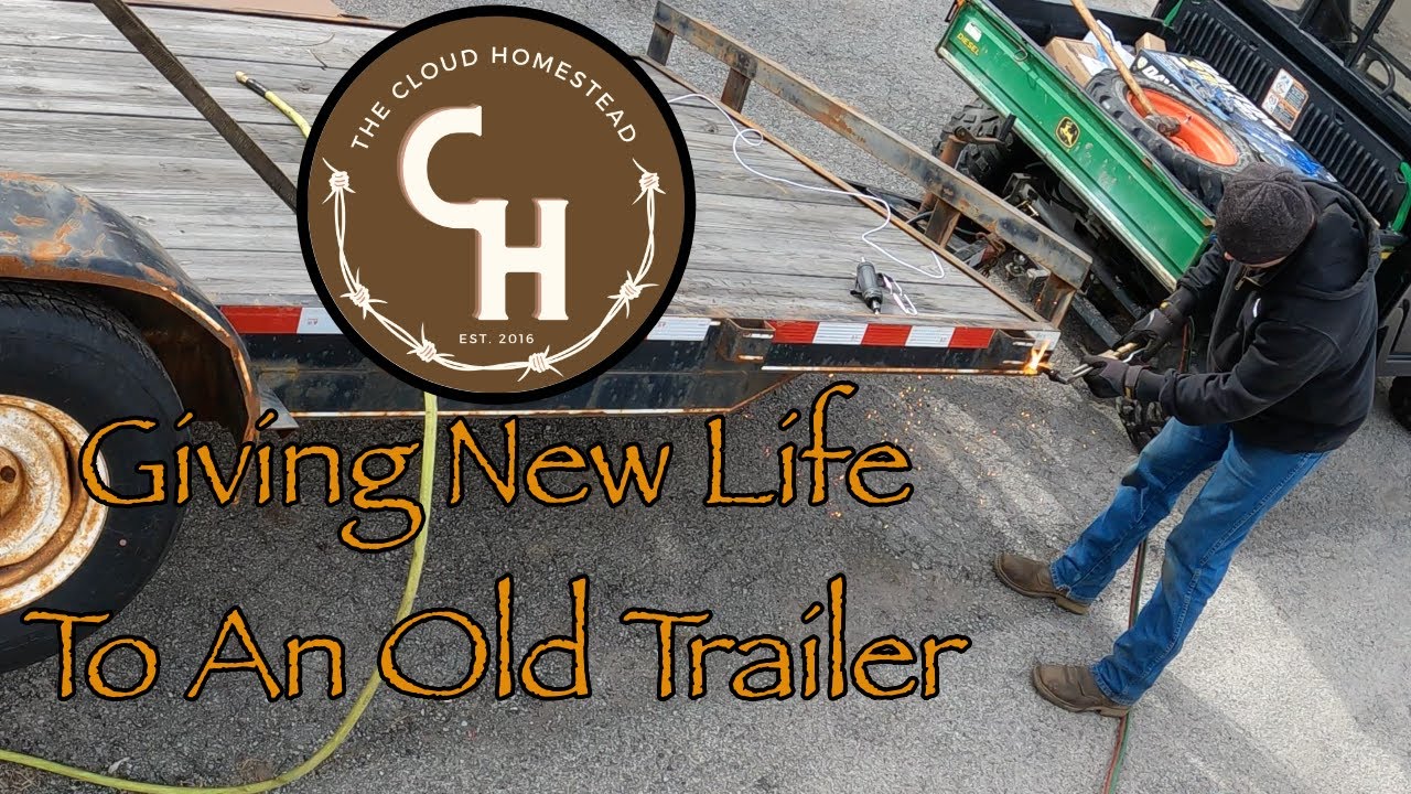 Rewiring and Updating a Trailer