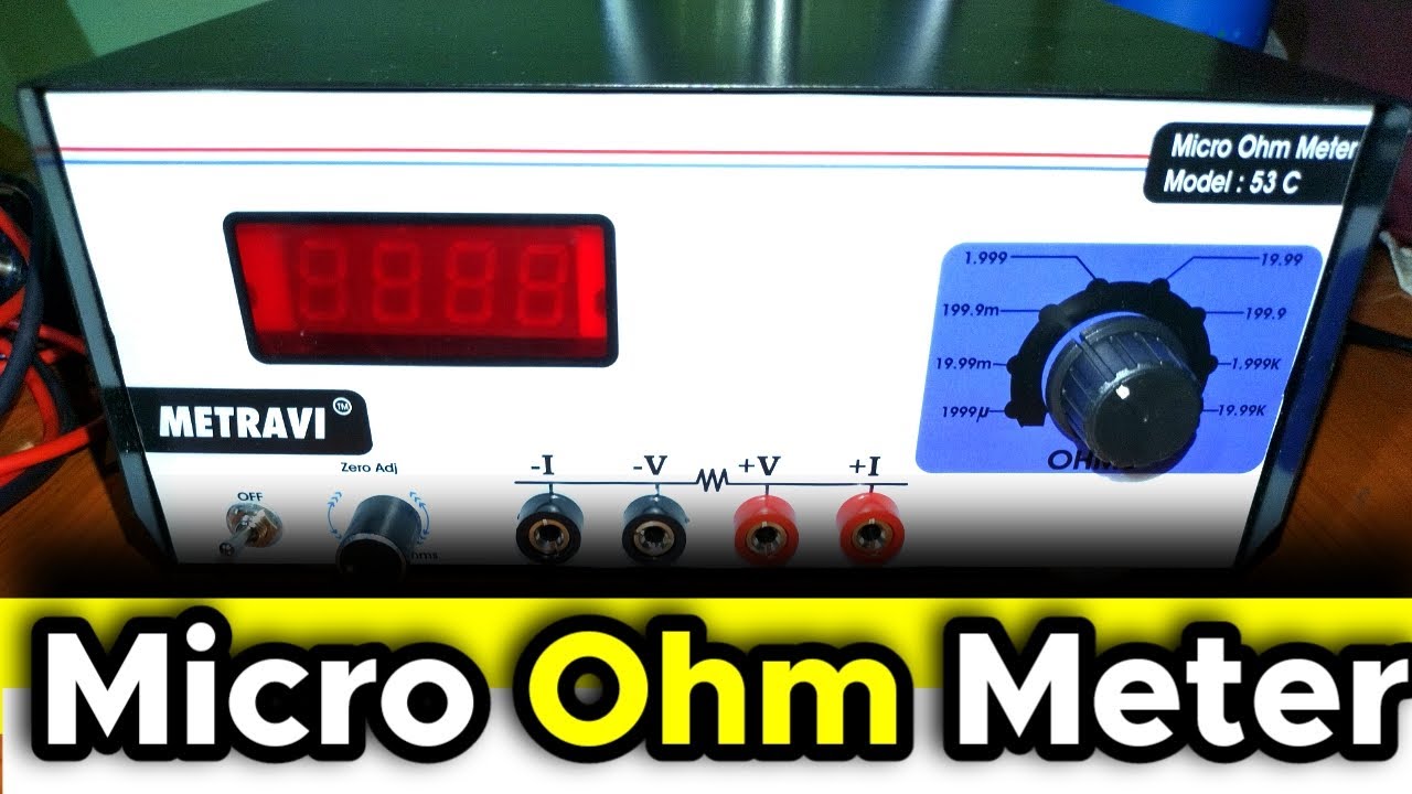 Micro Ohm Meter 🔥