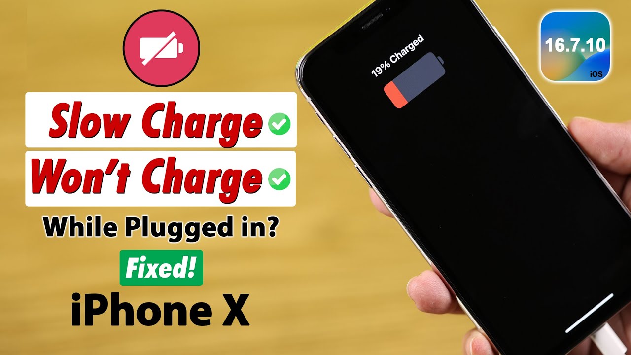 iPhone X Not Charging? Fix It!