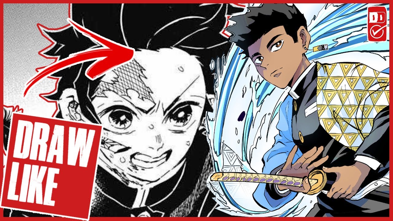 HOW TO DRAW LIKE DEMON SLAYER