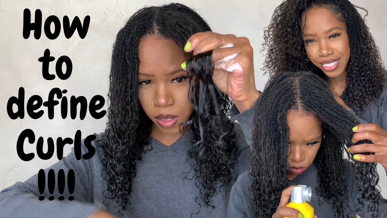 How To: Defining The Curly Ends Of My Locs