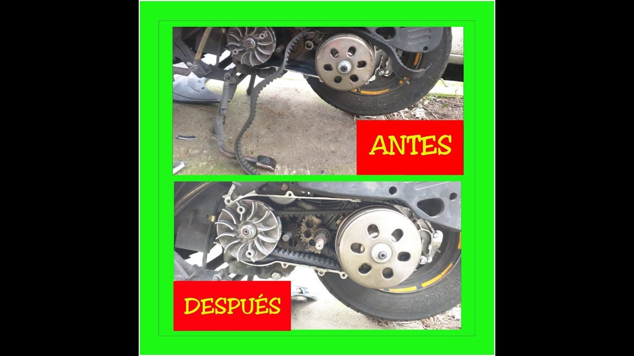Cómo Cambiar Banda de Tracción Italika XS125?
