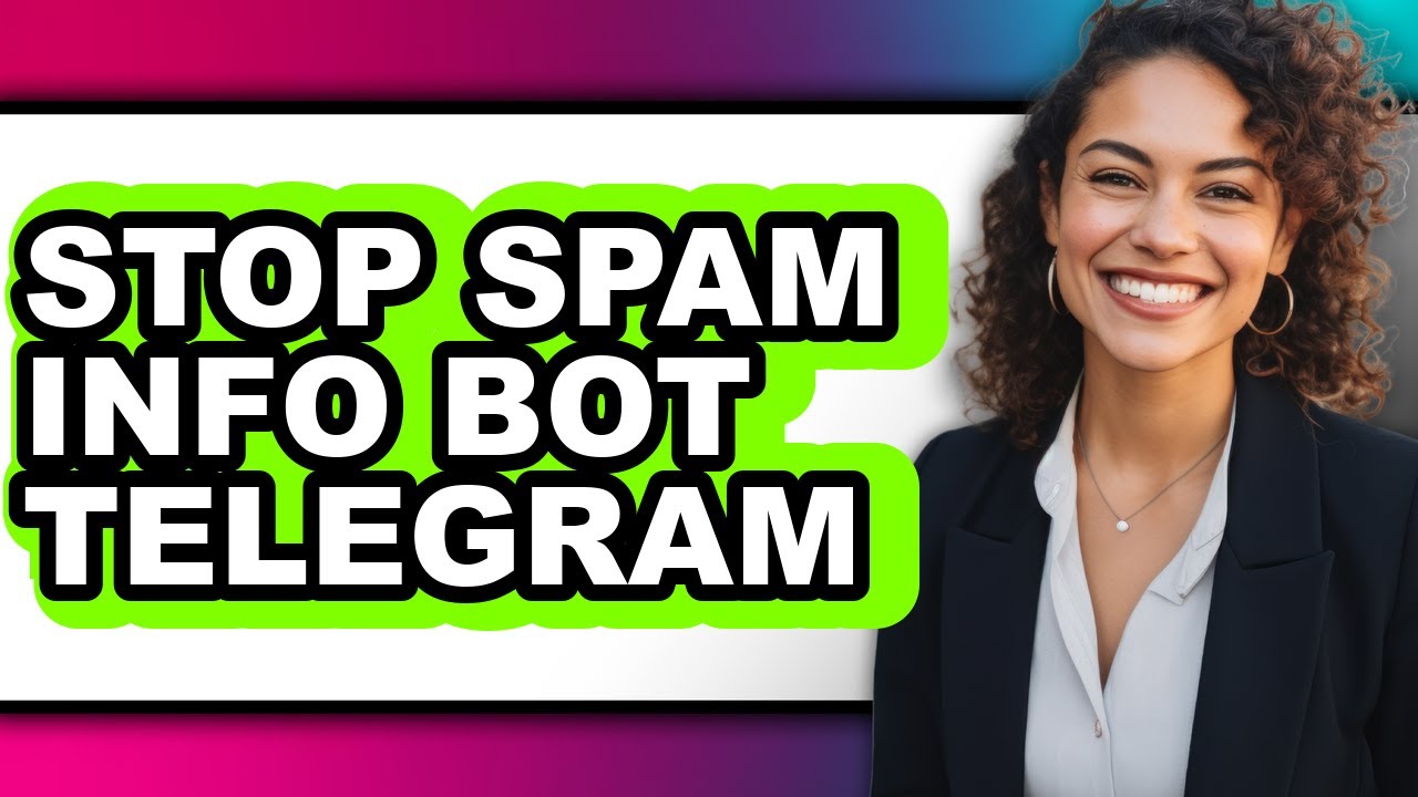 How to Stop Spam Info Bot Telegram (only Way)