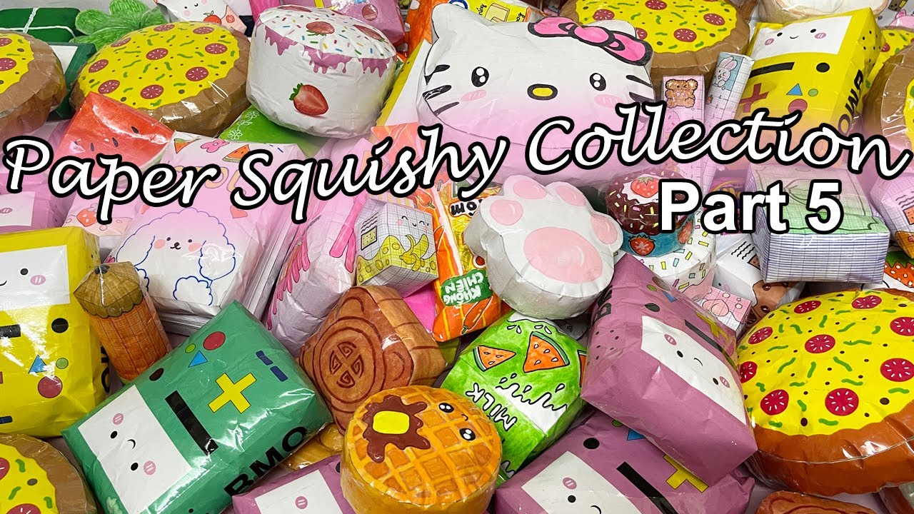 Paper Squishy Collection Part 5/ Review tất cả Squishy còn sót lại của mình | Liam Channel