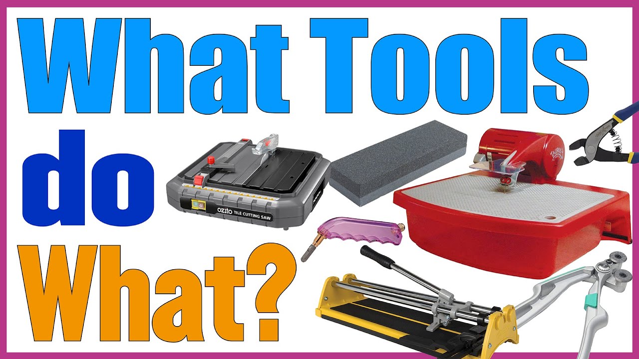 What Tool Does What In Mosaics - A Comprehensive List