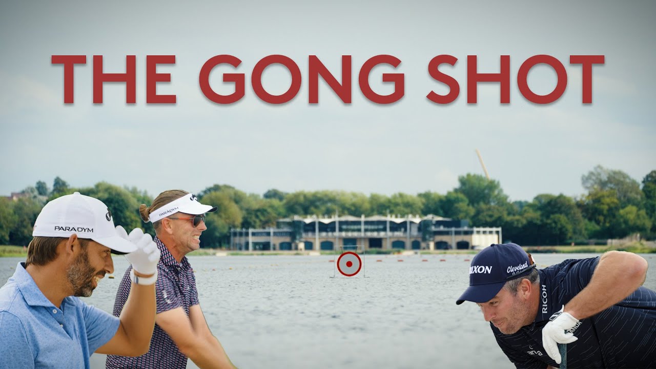 We challenged 3 Tour Pro's to hit a GONG