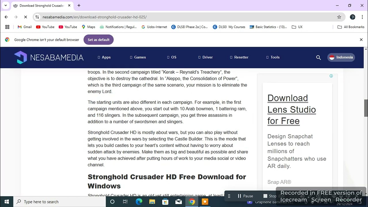 how to download stronghold crusader hd and extreme both
