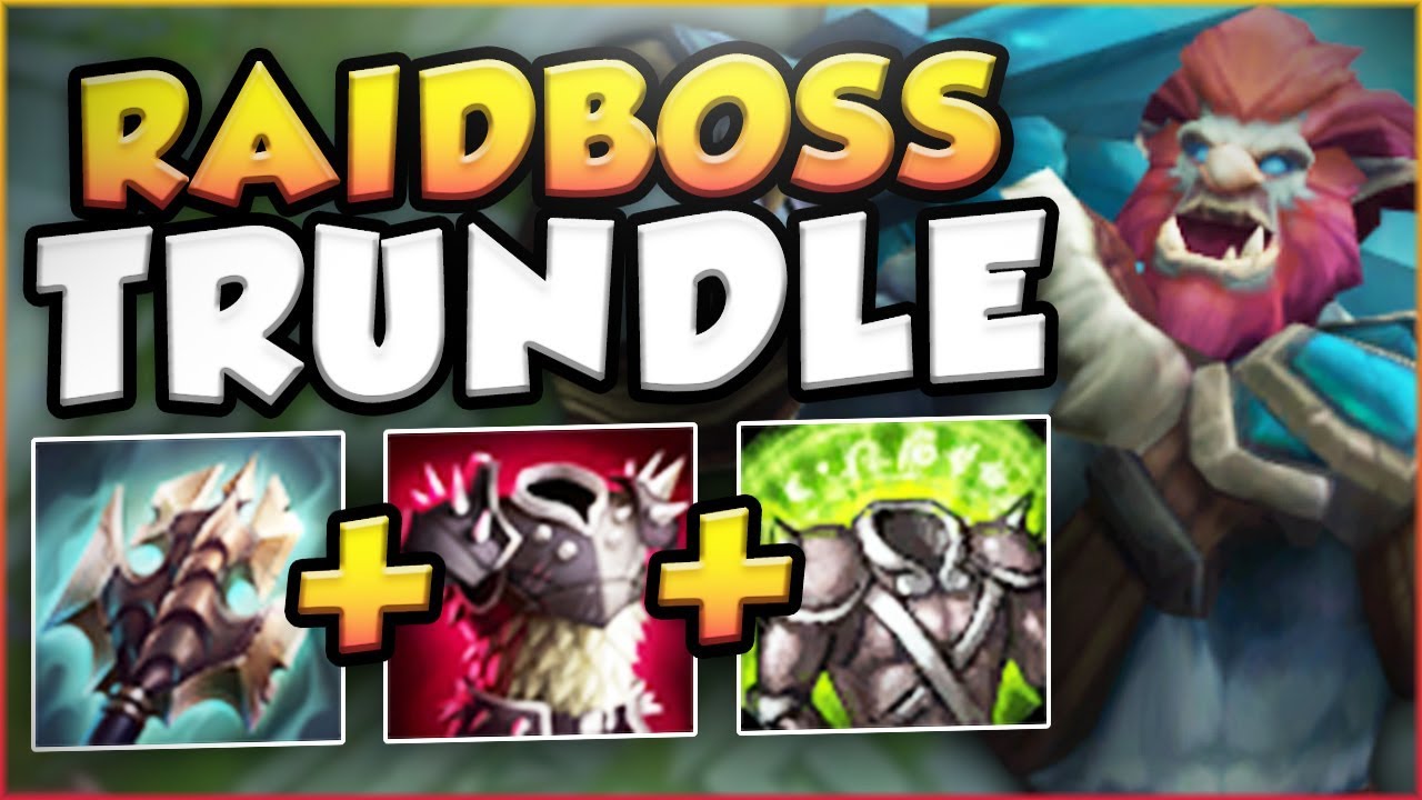 CAN ANYONE TAKE DOWN THIS RAIDBOSS TRUNDLE?? RAIDBOSS TRUNDLE TOP GAMEPLAY! - League of Legends
