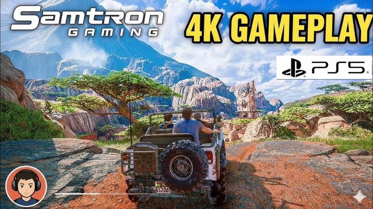 (PS5) THE BEST CHASE IN GAMING HISTORY | ULTRA  Gameplay [4K60FPSHDR] Uncharted™ 4 Samtron Gaming