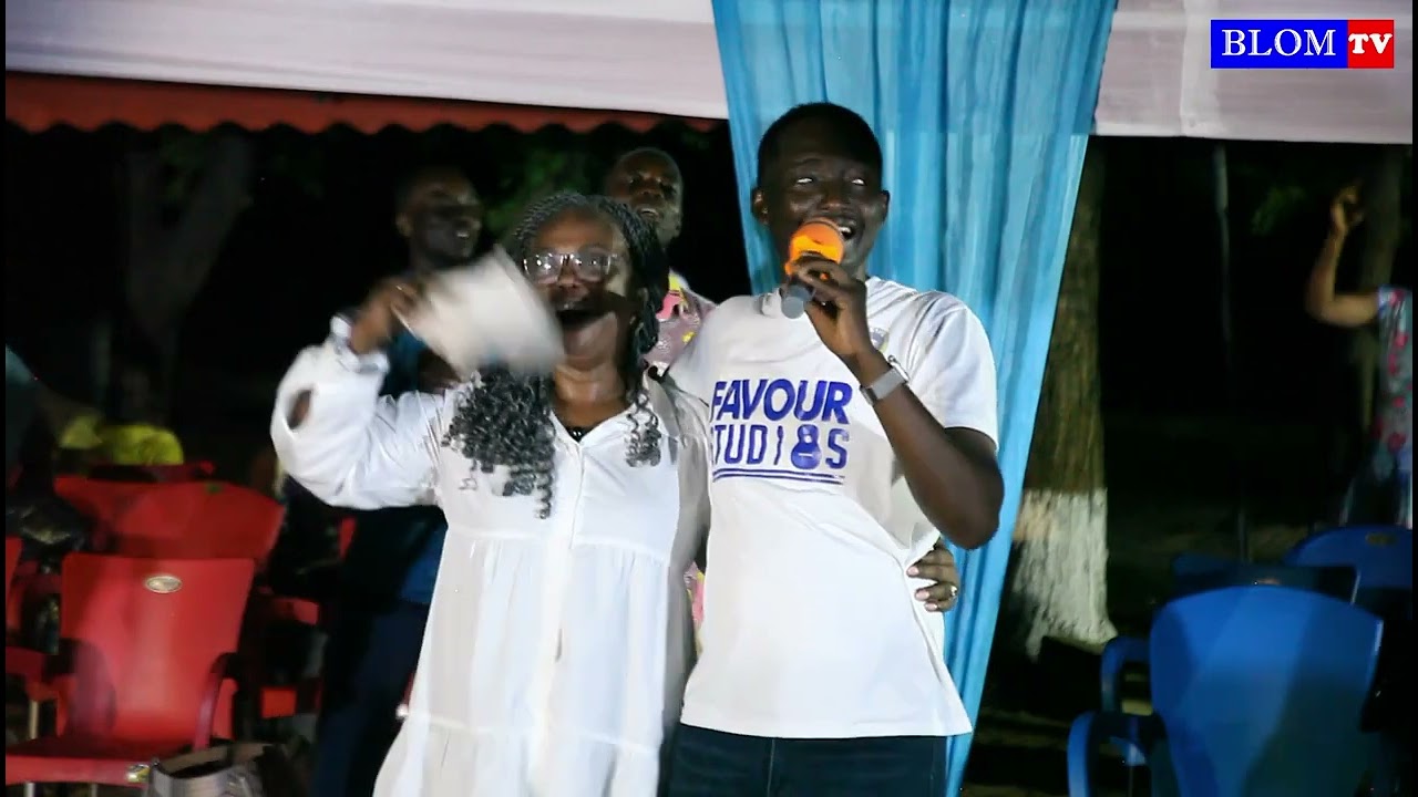 MINS  SOLOMON LIVE MINISTRATION AT BLOM 25 ANNIVERSARY