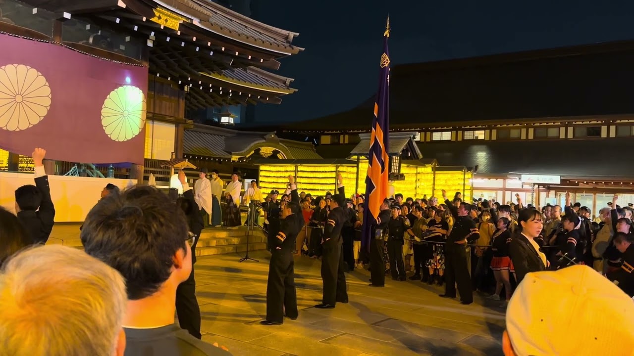 20230714 ｢法政大学校歌｣靖國神社みたままつり奉納