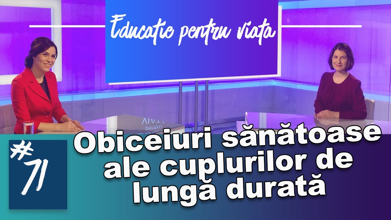 Obiceiuri sănătoase ale cuplurilor de lungă durată - # EPV 71