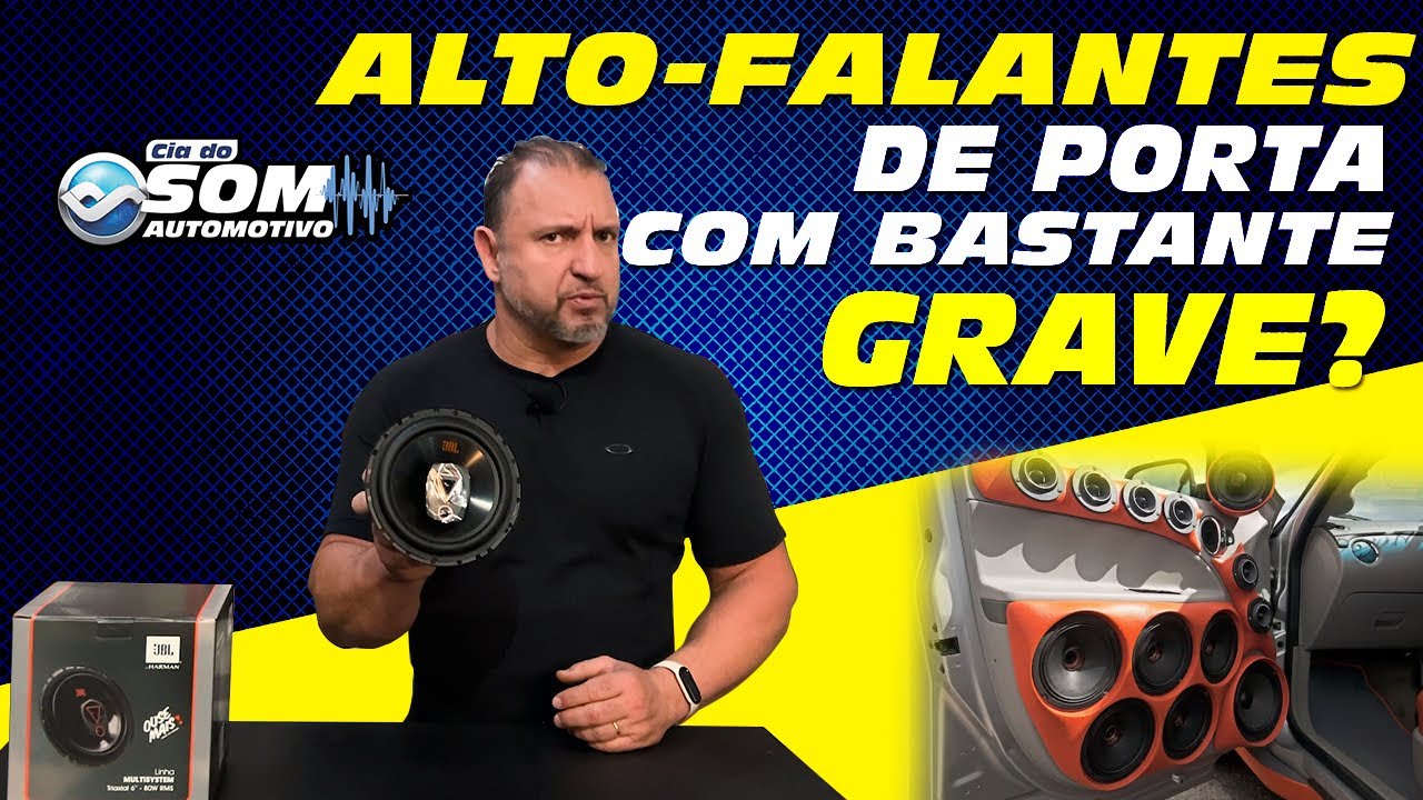 Alto falantes de porta com muito grave? #subwoofer #woofer #somautomotivo #carrobaixo