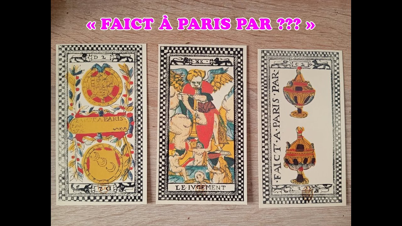 Deep Dive: The Anonymous Tarot de Paris