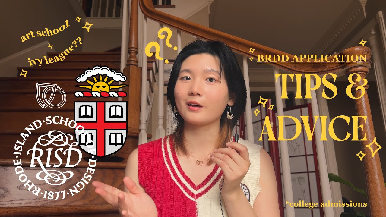 how I got into brown | risd dual degree || application tips + advice ✍️