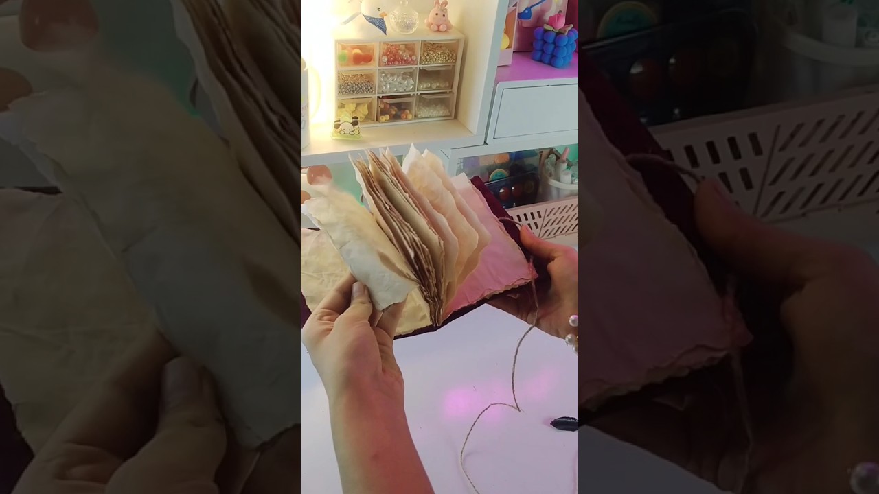 Diy Vintage Diary🍂🦋 | Homemade diary |