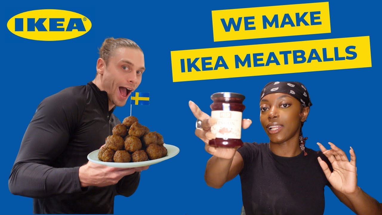 Trying IKEA&rsquo;s Swedish Meatballs Recipe 🇸🇪 Easy Cook With Us at Home!