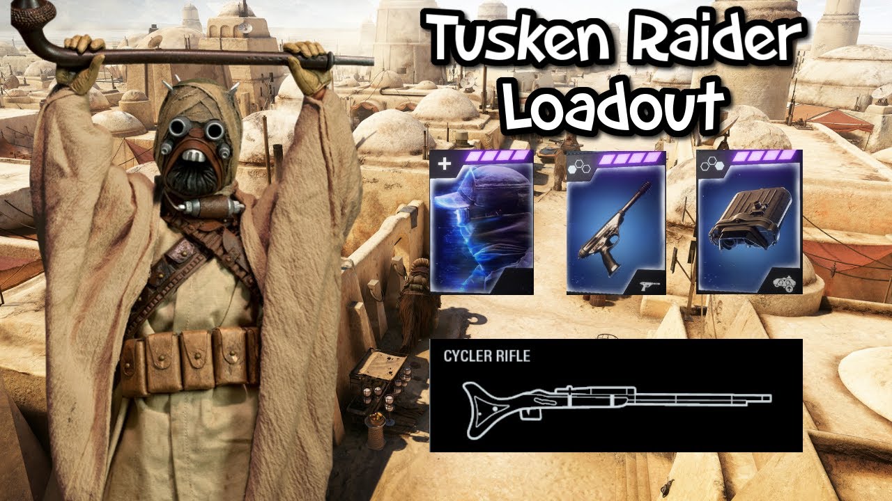 Tusken Raider Loadout Challenge (New series!) Star Wars Battlefront 2