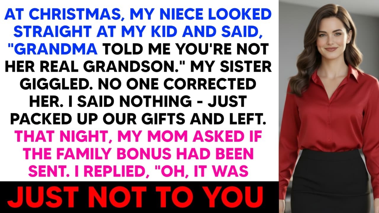 Devastating Christmas Betrayal Revealed When My Niece Uncovered The Truth They Hid From My Child