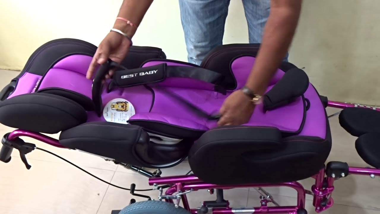 eOnekart Folding Wheelchair for Cerebral Palsy Child with FoodTable | Adjustable CP Aid eOnekart.com