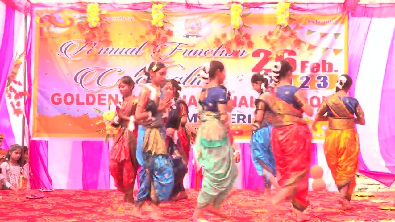 🌹Saraswati Vandana🌹/ANNUAL FUNCTION /GOLDEN INTERNATIONAL SCHOOL / 2023 /BEHJAM-KHERI