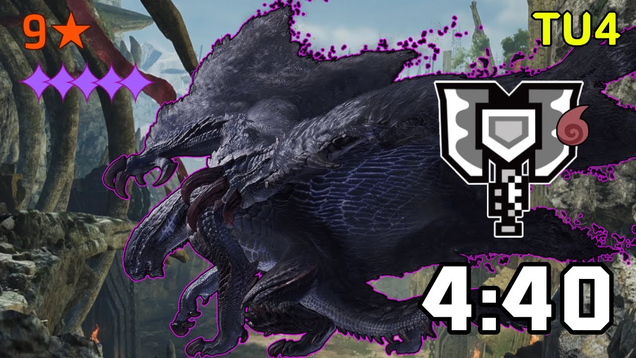Monster Hunter Wilds - Tempered Gore Magala 9★ 5✦ VS Charge Blade  04'40''65