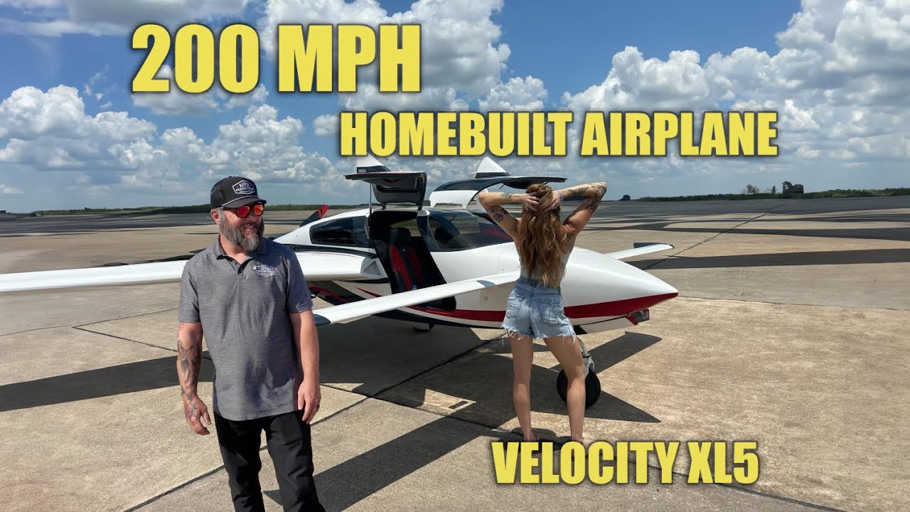 Самодельный Velocity XL5 со скоростью 200 миль в час