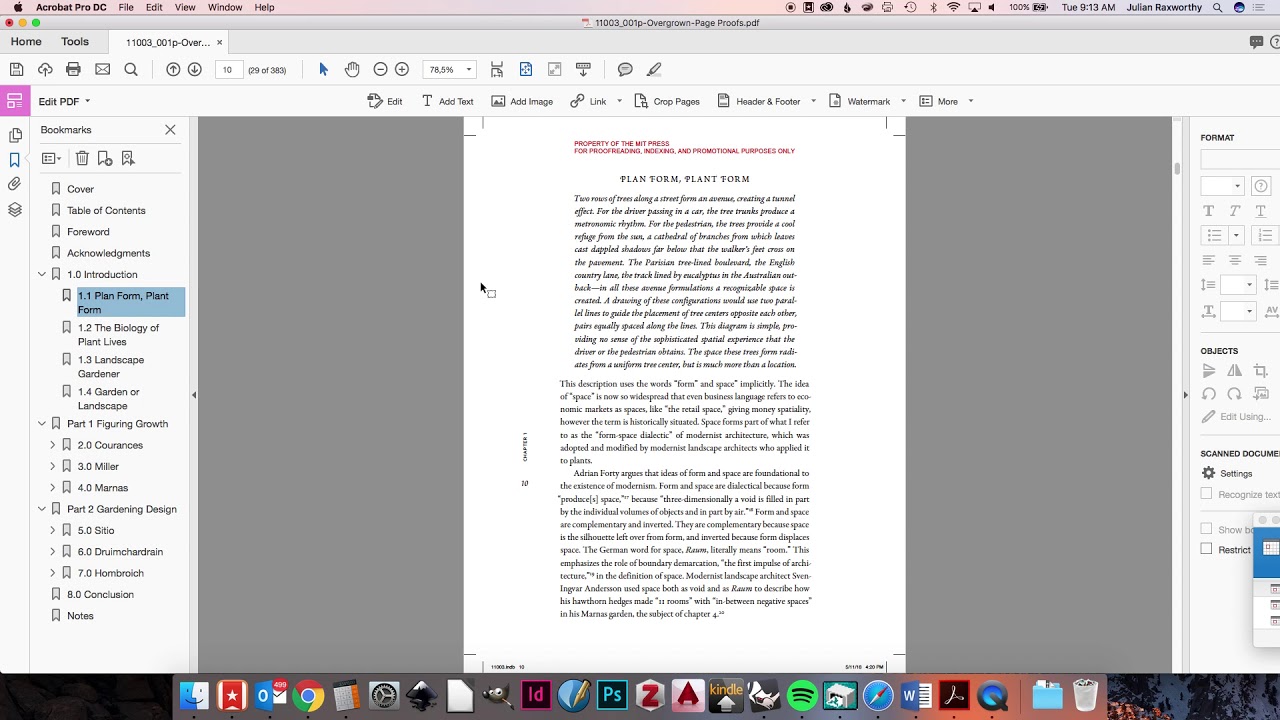 Contemporary Theories of Landscape Architecture: The Viridic