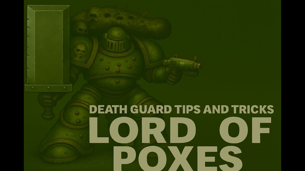 Death Guard Tips and Tricks - Lord Of Poxes - Champions of Contagion