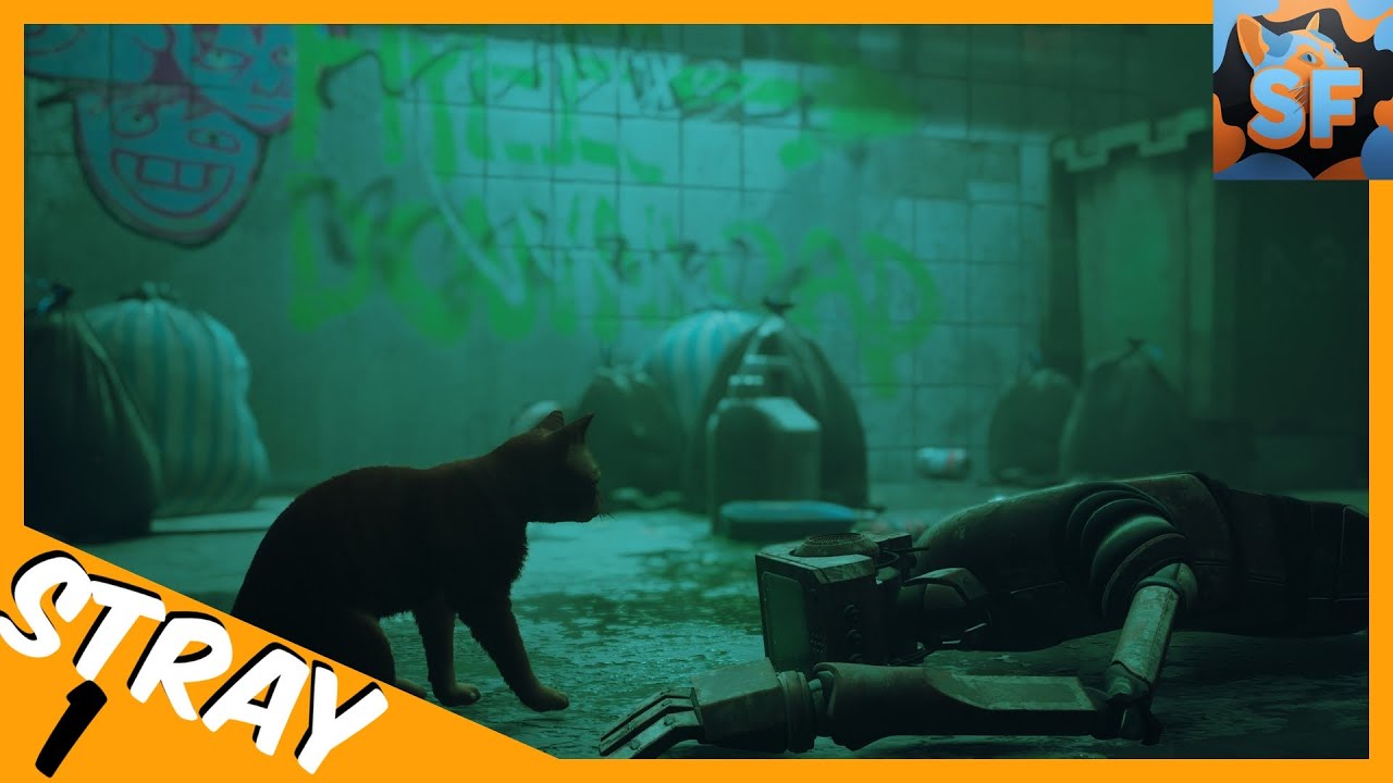 Я СТАНОВЛЮСЬ АПЕЛЬСИНОВЫМ КОТОМ‼️ - Stray (Полное прохождение игры)