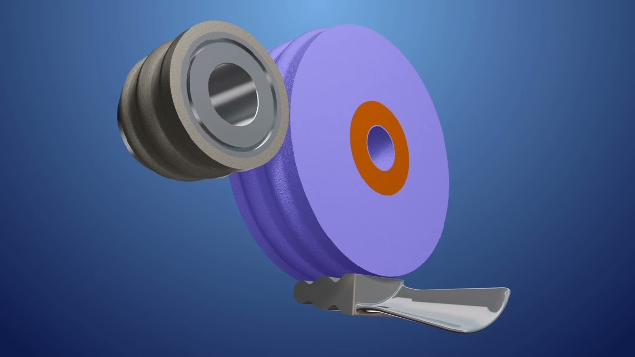 High precision and high efficiency grinding 
