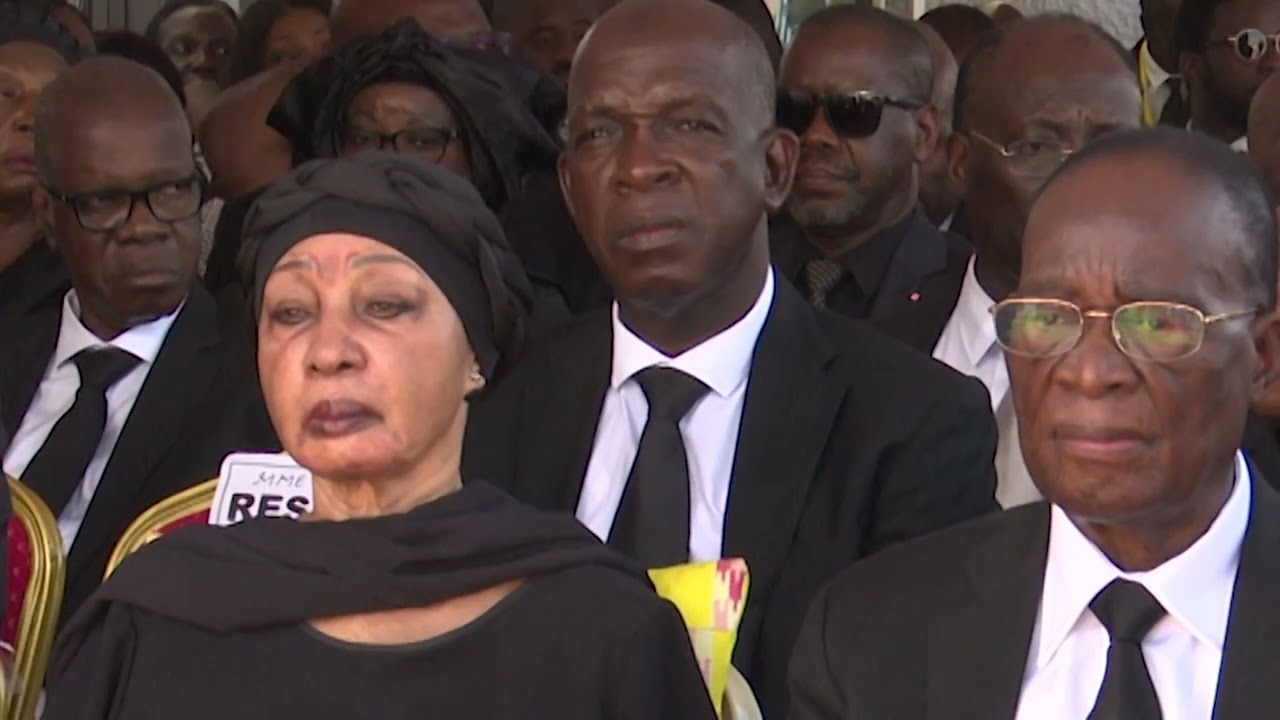 Le Président de la République a pris part à la levée de corps de feu le Président Henri Konan Bédié