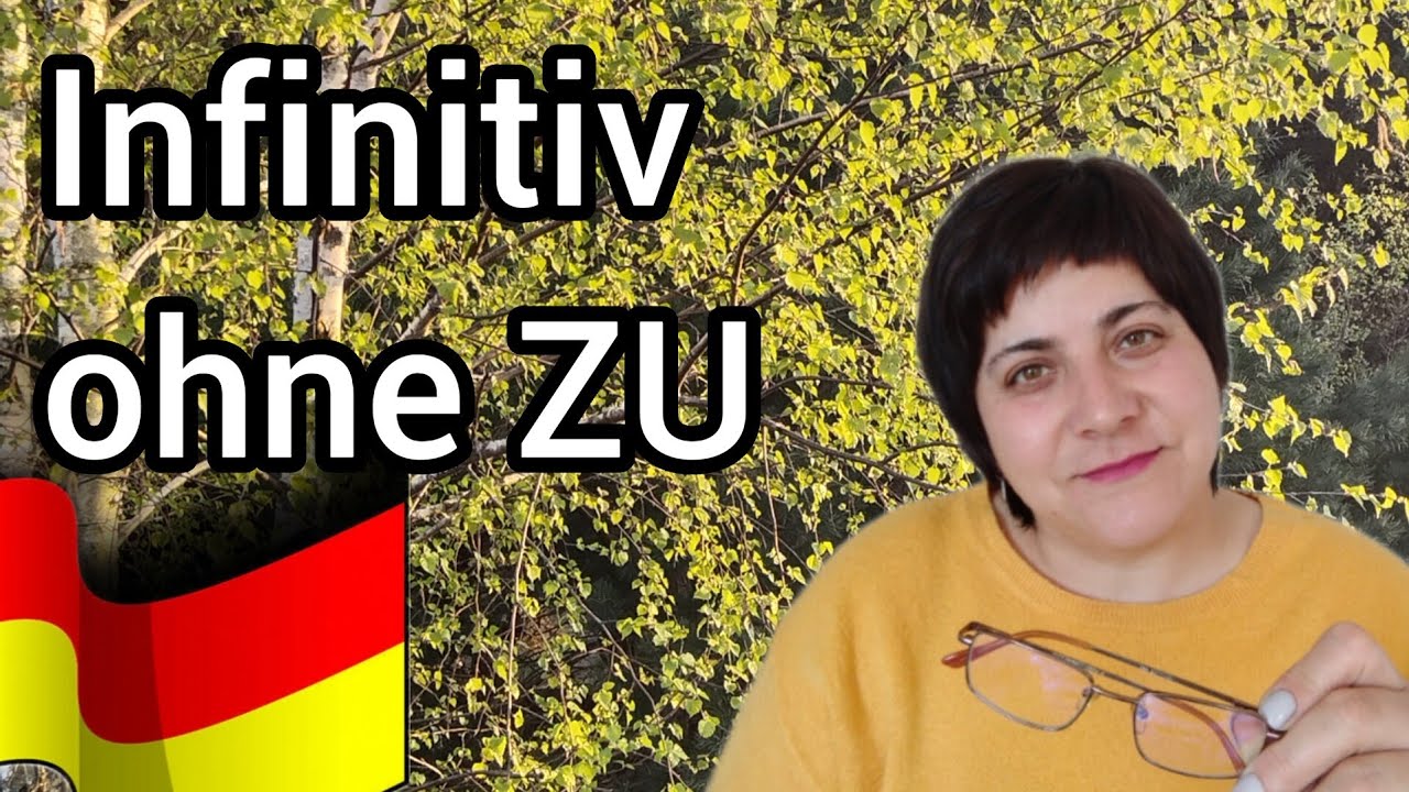92. 💪 INFINITIV OHNE zu. Приклади речень + д/з.