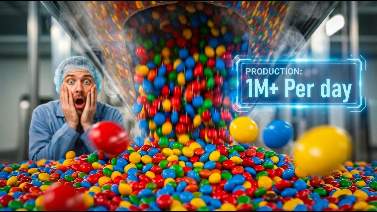 INSANE SPEED! How This AI Machine Makes 1,000,000 Candies Every Day! 😱🍭