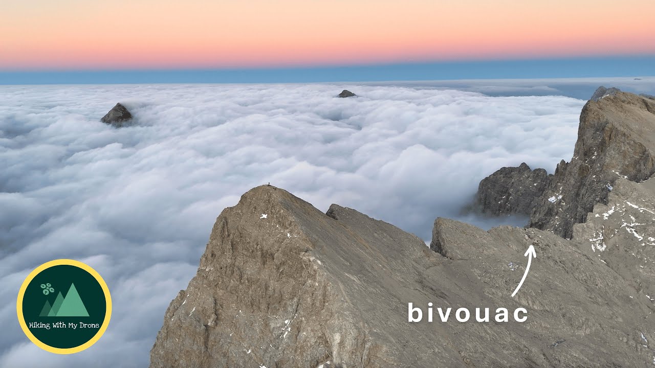 Night In An Alpine Shelter With The Most Beautiful Sea Of Clouds | Bike And Hike