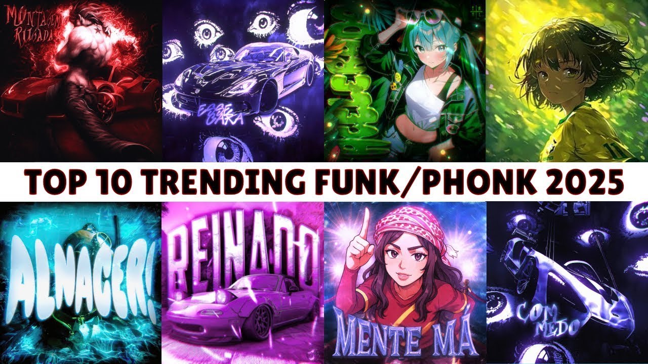 (New) TOP 10 MOST VIRAL PHONK/FUNK 2025 🎵