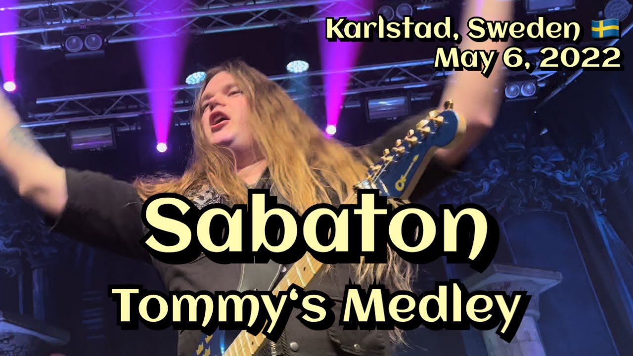 Sabaton - Torparrock & Highway to Hell @Nöjesfabriken, Karlstad, Sweden🇸🇪 May 6, 2022 LIVE HDR 4K
