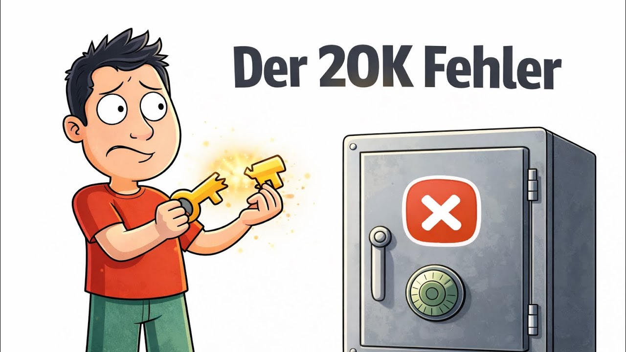 Tu das, sobald du 20.000 € gespart hast – oder verliere Jahre deines Lebens