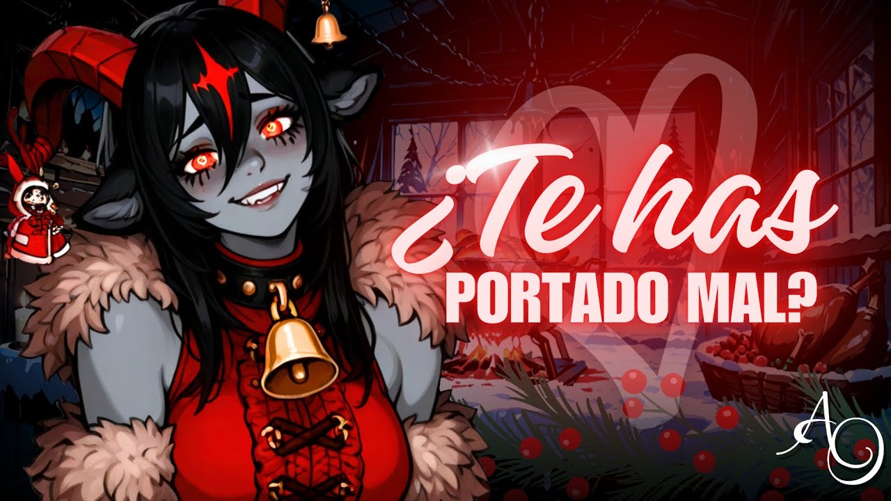Chica Krampus va por ti 🐐🎄¿Te has portado bien~ [ASMR Roleplay Anime][Español][Akiara Oshiro]